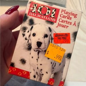 Disney 101 Dalmatians Playing Cards Vintage 1990s Factory Sealed